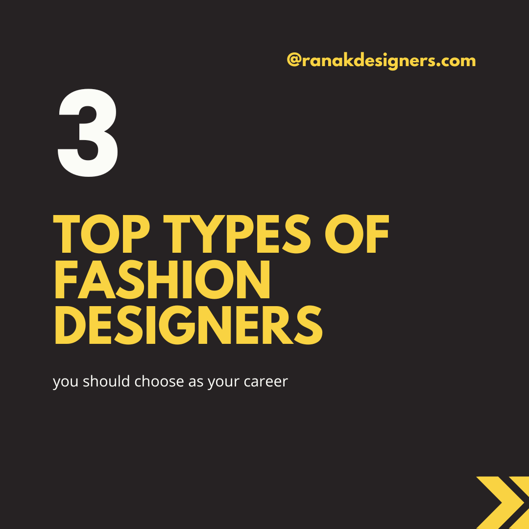 types of fashion designers